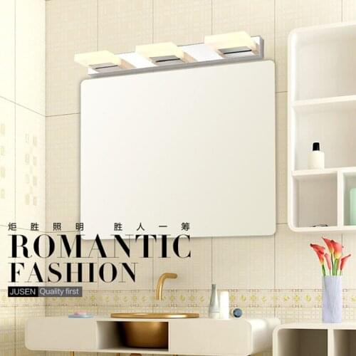 9W 3-Light LED Mirror Wall Light Bathroom Wall lamp Make Up Light Flexible Lamp Head LED Sconce AC85-265V Acrylic