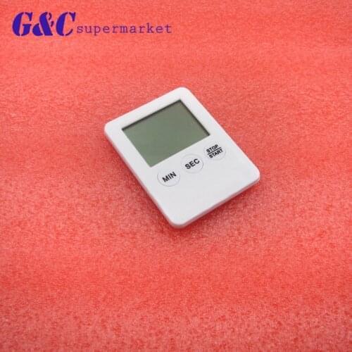 White Square Large LCD Digital Kitchen Timer Cooking Timer Alarm With Magnet Kitchen Timer Accessories diy electronics