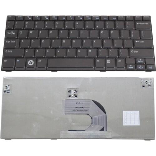 Free shipping New laptop keyboard For Dell Inspiron Mini 1012 1018 Teclado US Black