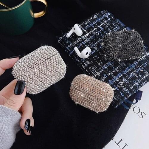 Luxury 3D Bling Diamonds Hard Case for Apple Airpods Pro 2 Protective Wireless Bluetooth Earphone Accessories Cover Charging Box