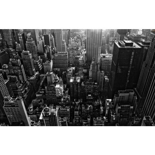 New York Cityscape Art Film Print Silk Poster Home Wall Decor 24x36inch