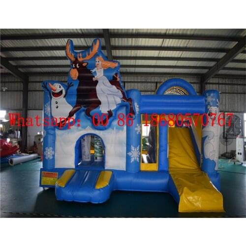 Hot Frozen Bouncer Bouncing House Inflatable Jumping Castle Jumping Combination