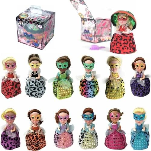 Cupcake Doll Surprise Transforms Scented Princess Dolls Masquerade Edition Doll Children Play House Toys Christmas Gifts 15cm