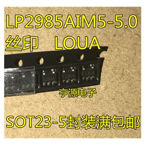 LP2985 LP2985AIM5 5.0 LOUA SOT23-5