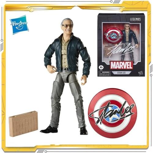 Original Hasbro Marvel Legends 80th Stan Lee Model Toy Action Figures Toys For Children Gift