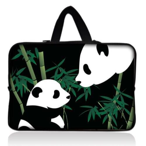 Panda 11 13 15.6 17 Inch For Macbook Air Pro 11 13 15 Laptop Bag Tablet Case Computer Sleeve Computer