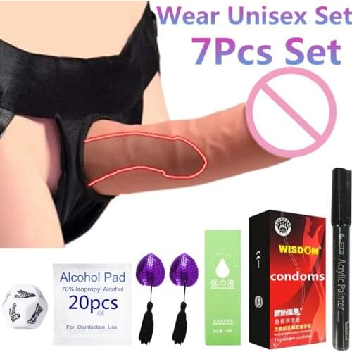 NEW Wear Penis Sleeve Extender Dildos Enhancer Enlargement Cock Adult Sex Toys Condoms Masturbation for Woman Man Lesbian gay