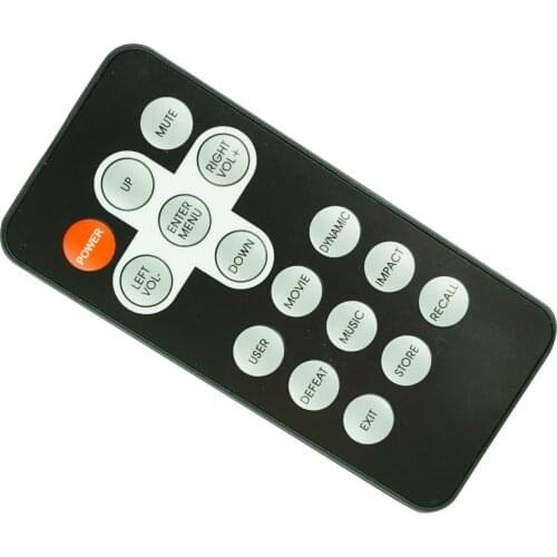 Remote Control For Terremoto Sonido Xj1000fr DSP 2-Channel Class "J" Amplifier