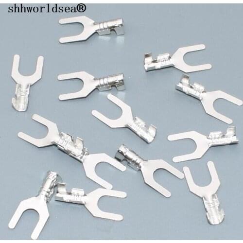 Shhworldsea DJ4413 4.2 Y type terminal U type terminal lugs on 4.2 4.2 MM fork type terminal