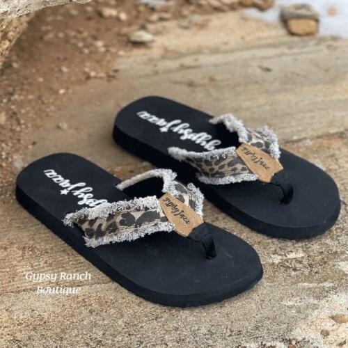 Summer Flip Flops Women 2021 Flat Leopard Print Rainbow Canvas Sandals Ladies Beach Soft Slippers Woman Plus Size Roman Sandals
