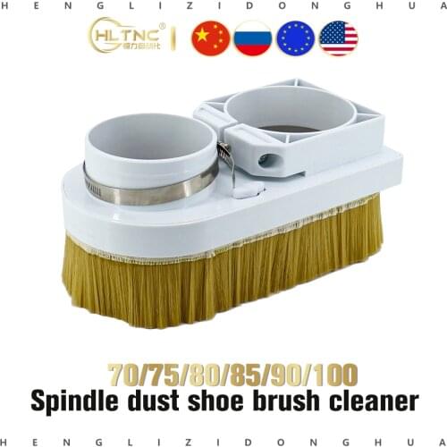 CNC spindle shoes 70mm 75mm 80mm 85mm 90mm 100mm dust cover for CNC Woodworking machine