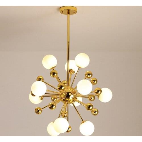 Nordic Modern Magic Bean Ball Dandelion Chandelier Minimalist Personality Creative Living Room Restaurant Clothing Store Lightin