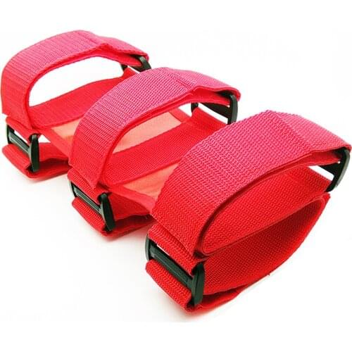 Car Special Fire Extinguisher Nylon Strap Car Roll Bar Red Black Fixed Holder Car Styling For Automobile Interior Accessories