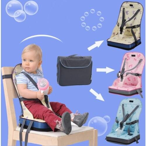 Baby Portable Booster Dinner Chair Oxford Water proof Chair Fashion Seat Feeding Highchair For Baby chair Seat christmas gift