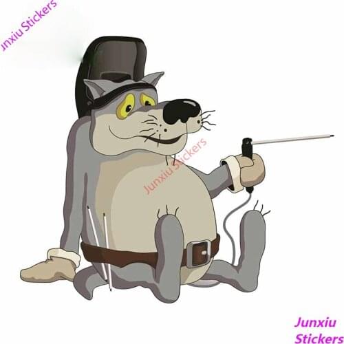 Cartoon Welder Fine Decal DIY Car Stickers Vinyl Car Bumper Trunk Laptop Interesting Waterproof JDM SUV RV Decoration PVC13x12cm