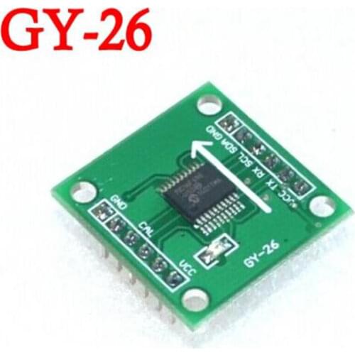 1 pcs GY-26 High-precision High-sensitivity Digital Electronic Compass Sensor Module DC3V- 5V For GPS Navigation