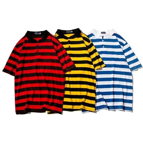 ZHELIN Mens Striped T-shirts