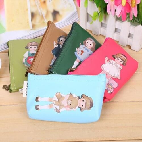 Women coin purse holder key wallet children kids purse female card holder bag case storage handbag storage gift 1pcs/lots LQ08