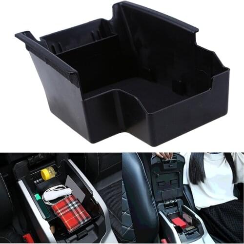 1 Pcs Car Organizer Auto Central Armrest Holder Container Storage Box For Ford Kuga 2013-2016 Pre-facelift Car Styling Accessory