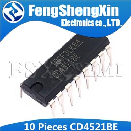 10pcs/lot CD4521BE CD4521 DIP-16 Logic IC
