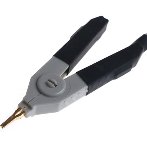 2pcs/set LCR Meters Clips Resistance Test Leads Banana Plug Clip Cable Terminal Probe Wire Test Line LCR Test Clip