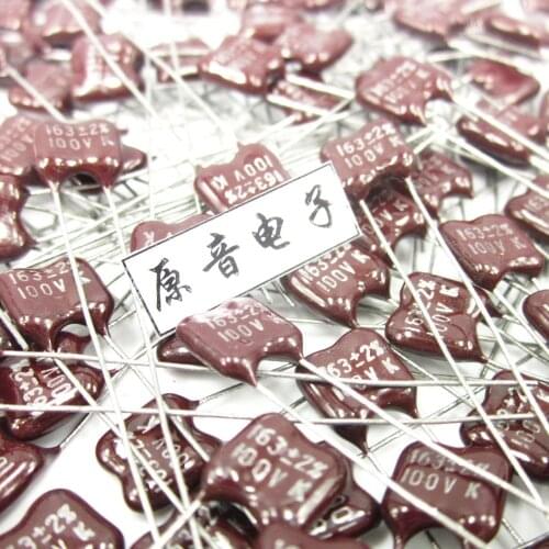 20PCS/50PCS Silver mica capacitors capacitance line fever KAHGAN Mica 163PF 100V FREE SHIPPING