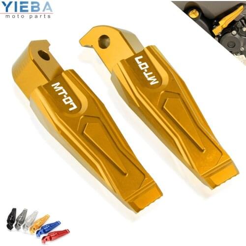 Motorcycle Accessories Folding Rearset Foot Pegs Aluminum Moto Parts For Yamaha MT07 MT-07 MT 07 2013 2014 2015 2016 2017-2018