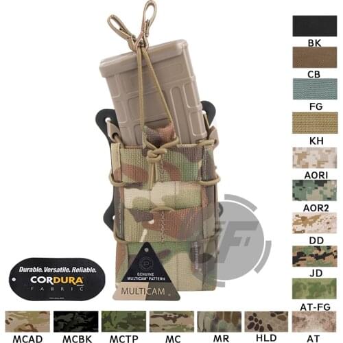Emerson Double Rifle Modular 5.56 M4 M16 AR15 SR52 P-MAGS M1A1 G3 Magazine Pouch Emersongear MOLLE High Capacity Mag Carrier