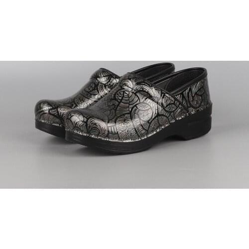 The classic Comfortable and healthy female shoes Real leather Slip-on shoes Sen in the department of Single shoes