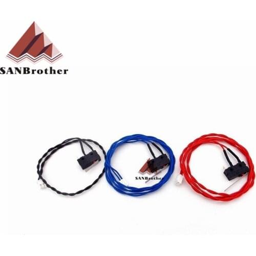 Hot! UM2 Ultimaker 2 Extended+ Limit Switch Red Black Blue Wire Three Colors 3D Printer Limit Switch