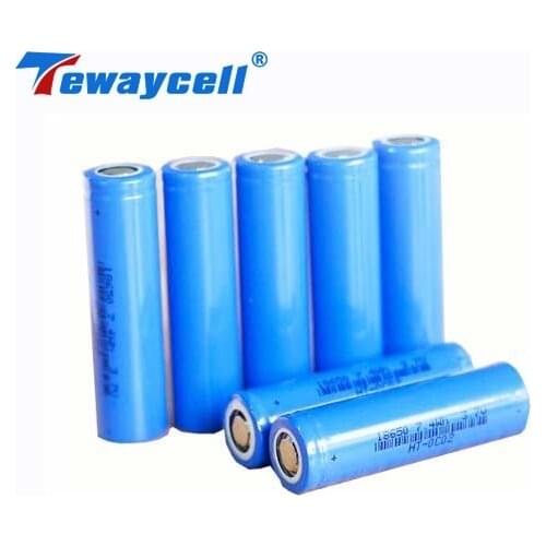 Tewaycell 5pcs/ Lot 18650 Lithium Batteries Flashlight Rechargeable-Battery 2600mah For 100%New