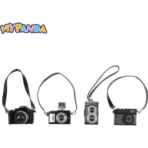 1Pc Dollhouse Miniature Digital Camera Dolls Accessories Dolls House Decoration Accessory 4 Styles