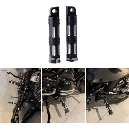 Motorcycle CNC Aluminum Foot Rest Foot Pegs Footpeg FootRests Suit For Harley Sportster 883 1200 Touring Dyna Street XG 750 500