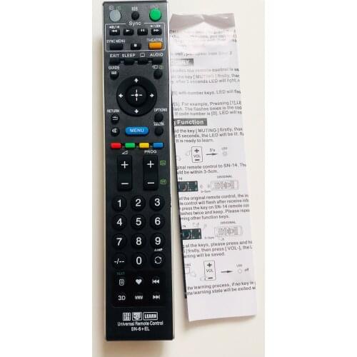 New universal for Sony remote control rm-ga002 rm-991 rm-954 rm-yd017 rm-681 rm-786 rm-yd005 rm-ed014 rm-1028, etc