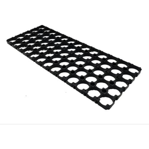 5*13 21700 Battery Holder Bracket Cell Safety Anti Vibration Plastic Cylindrical Brackets For 21700 Lithium Batteries