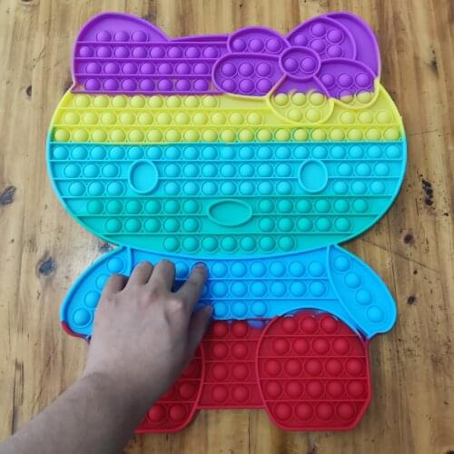 Push Bubble Fidget Toys Anti Stress Set Strings Relief Adults Children Sensory Squishy Antistress Relief Anti Stress Fidget