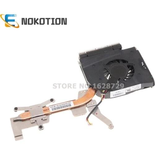 NOKOTION 434958-001 Radiator for HP Pavilion DV6000 laptop CPU Cooler cooling heatsin with fan