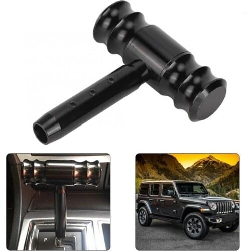 Aluminum Alloy Car Gear Shift Knob Head Shifter Lever Fit for Jeep Wrangler car accessories