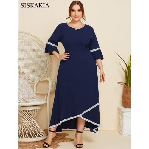 Однотонные летние платья Siskakia China At AliExpress