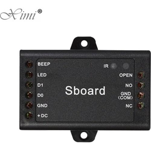 Sboard Mini Single Door Controller Security System One Door Wiegand Access Control Board For Electric lock/Switch/card reader