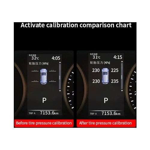 OBD TPMS tire pressure monitoring system for Lexus NX real-time intelligent monitoring OBD sensor free security alarm system