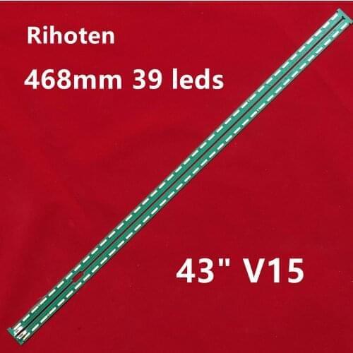 LED backlight strip 39 lamp for LG 43" V15 ART3 FHD R L 43LX540S 6922L-0145A 6916L2189A 6916L2188A LC430EUE FH M3 43SE3KB
