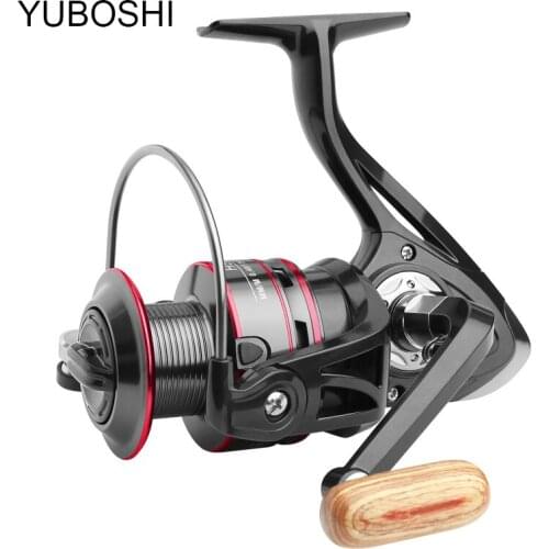 YUBOSHI 500-7000 Series Fishing Reel Metal Spool 8KG Max Drag Stainless Steel Handle Line Spool Saltwater Fishing Accessories