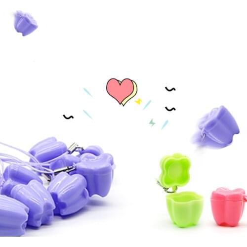 Childrens Milk Teeth Storage Boxes Tooth Shape Childhood Souvenir Save Teeth Box Kid Teeth Collecting Mini Container 1Pc