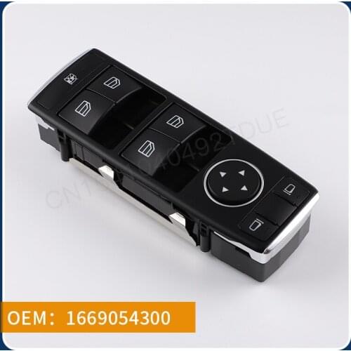 1669054300 for Mercedes-Benz X156/W176/W246/C117/X166 left front lifter switch