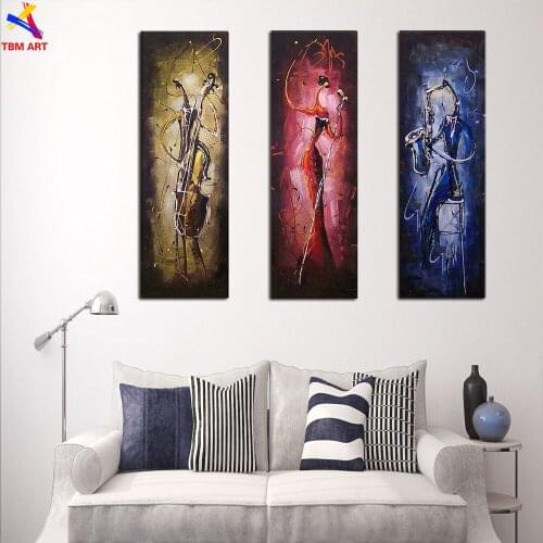 3Panels Textured Picture Large Hand Painted Modern Abstract Oil Painting on Canvas Wall Art Gift Unframed Home Decor JYJLV186