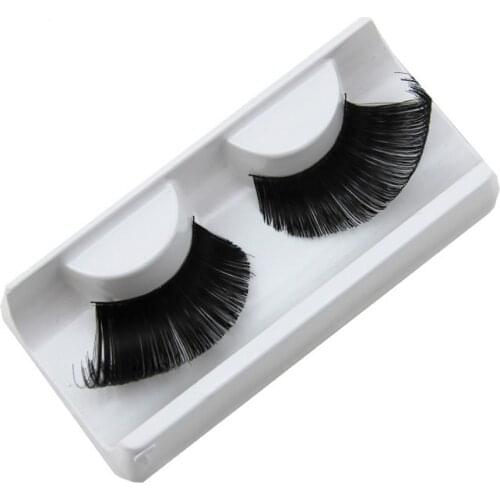 Exaggerated false eyelash stage exaggeration Halloween performance Winged False eyelashes Pure manual black long vacation