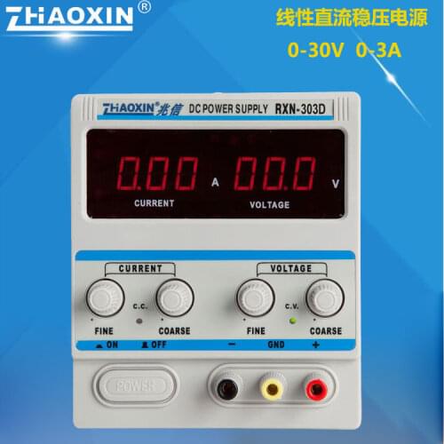 DC power supply RXN305DN-305D DC regulated power supply rxn-305d installation project