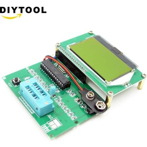 DIY Transistor Tester ESR Meter Cymometer Square Wave Generator LCD Display GM328 With Backlight