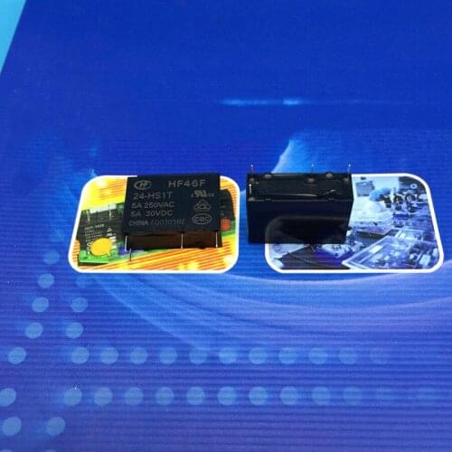 HF46F-24-HS1T 5A 250VAC HF46F-24V-HS1T relays